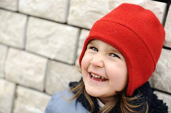 Smiling young girl