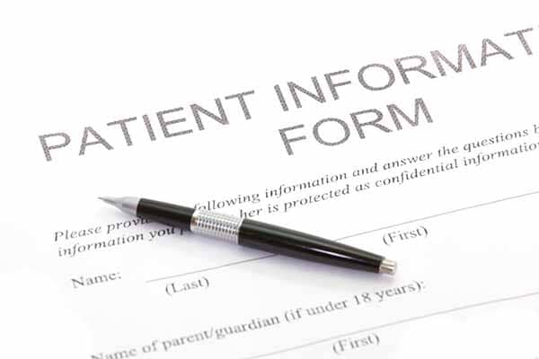 Patient forms